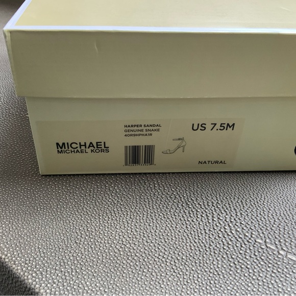 Michael kors genuine snake skin sandal - Picture 7 of 7